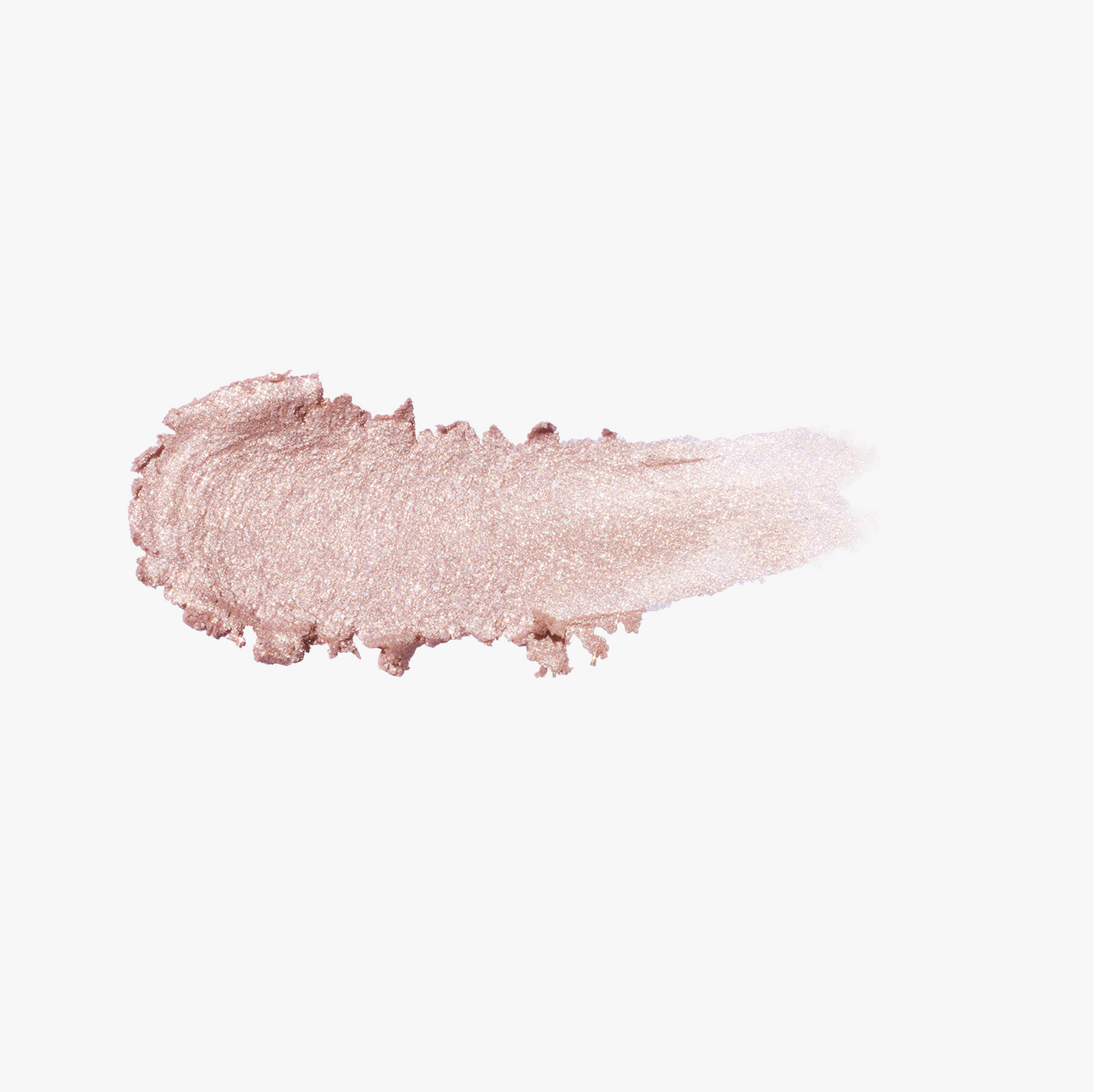 ProtoClinical k-beauty DEAR DAHLIA Perfect Designing Shadow Stick texture shot with a pale gray horizontal shadow swatch on a white background