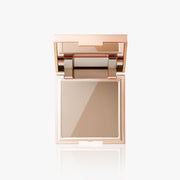 ProtoClinical k-beauty DEAR DAHLIA Skin Silhouette Contour Duo single slim beige contour compact on a white background with pale blue accents