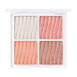 ProtoClinical k-beauty WAKEMAKE Glow Contouring Highlighter Palette 7.8g palette on a light background.