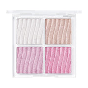 ProtoClinical k-beauty WAKEMAKE Glow Contouring Highlighter Palette 7.8g palette on a light background.
