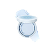 ProtoClinical k-beauty WAKEMAKE Stay Fixer Sleek Primer Balm SPF50+ PA++++ 10g single upright pale blue product package centered on a white background with soft peach side accents