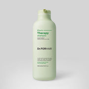 ProtoClinical k-beauty Dr.FORHAIR Phyto Therapy Shampoo 500ml single upright shampoo bottle centered on a light background.