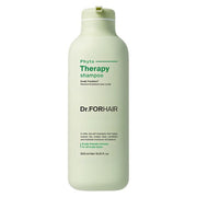 ProtoClinical k-beauty Dr.FORHAIR Phyto Therapy Shampoo 500ml single upright pale green shampoo bottle centered on a light background.