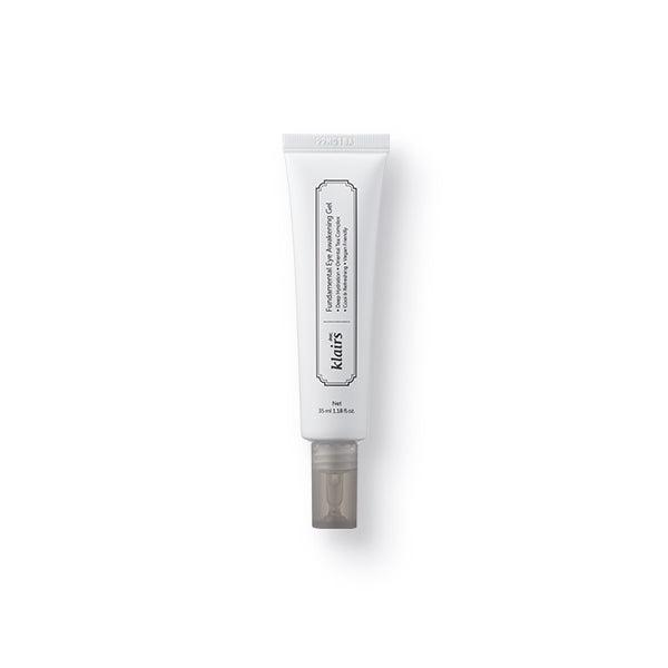 ProtoClinical k-beauty KLAIRS Fundamental Eye Awakening Gel 35ml product bottle on a white background