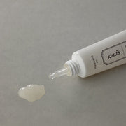 ProtoClinical k-beauty KLAIRS Fundamental Eye Awakening Gel 35ml taupe and gray skincare concept graphic on a light background