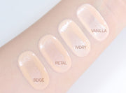 espoir Be Velvet Fluid Foundation 30g SPF 32 PA++ by ProtoClinical shown in product packaging for a k-beauty makeup routine.