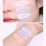 espoir Dewlike Jello Tone Up Cushion SPF50+ PA+++15g by ProtoClinical shown in product packaging for a k-beauty makeup routine.