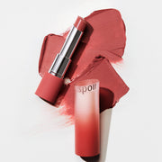 espoir Nowear Lipstick Volume Matte 3g (8 colors) by ProtoClinical displayed in a detailed lipstick packshot on a clean background, highlighting the lip color packaging for a k-beauty makeup routine.