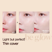 ProtoClinical k-beauty espoir Pro Tailor Be Velvet Cover Cushion New Class SPF34 PA++ 13gX2 product graphic on a light background.