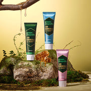 ProtoClinical k-beauty MEDIAN Green-Propolis Toothpaste Fresh Peach 100g*3 boxed toothpaste pack and matching tube on a clean white background with peach accents