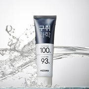 ProtoClinical k-beauty MEDIAN Halitosis Science Toothpaste Freezing cool Mint 120g*3 in front-facing toothpaste box packaging as a centered packshot on a clean white background