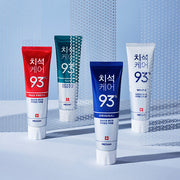 ProtoClinical k-beauty MEDIAN Tartar Toothpaste White 120g*3 in a main toothpaste multipack packshot on a clean white background