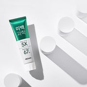 ProtoClinical k-beauty MEDIAN Whitening Science Toothpaste Plum Mint 100g*2 in front-facing toothpaste multipack packaging on a clean white background
