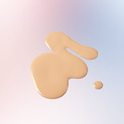 ProtoClinical k-beauty CLIO KILL COVER HIGH GLOW FOUNDATION 38g single upright foundation bottle centered on a white background with soft blue side accents