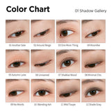 ProtoClinical k-beauty warm beige beauty color grid with deeper brown squares on a light background.