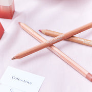 ProtoClinical k-beauty skincare banner graphic in soft pink and mauve tones on a light background.