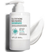 ProtoClinical k-beauty APLB Glutathione Niacinamide Body Lotion 300ml single body lotion package shown upright on a clean light background