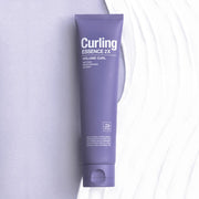 ProtoClinical k-beauty [mise en scene] Curling Essence 2X Volume Curl 150ml single lavender slim package centered upright on a light background.