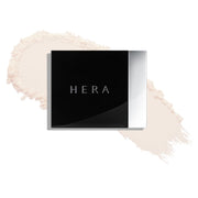 ProtoClinical k-beauty HERA Airy Power Primer 8.5g round primer compact close-up on a white background.