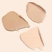 ProtoClinical k-beauty HERA Creamy Cover Concealer 7.5g 13N1 PORCELAIN concealer swatch card in beige tones on a light background.