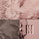 ProtoClinical k-beauty HERA Quad Eye Color 10.5g 02 DELICATE ROSE open eye shadow palette on a light background.