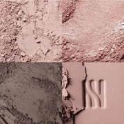 ProtoClinical k-beauty HERA Quad Eye Color 10.5g 02 DELICATE ROSE open eye shadow palette on a light background.