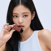 ProtoClinical k-beauty HERA Sensual Nude Gloss 5g warm beige beauty graphic with a tall taupe silhouette on a light background.