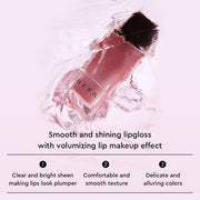 ProtoClinical k-beauty HERA Sensual Nude Gloss 5g soft pink beauty graphic with a mauve oval accent on a pale lavender background.