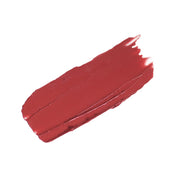 ProtoClinical k-beauty HERA Sensual Powder Matte Lipstick 3g deep mauve lip color swatch with pale aqua corner accents on a light background.