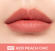 ProtoClinical k-beauty HERA Sensual Powder Matte Liquid 5g deep rose color graphic with soft pink edges on a light background.