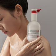 ProtoClinical k-beauty ILLIYOON MD Red-itch Care Oil 200ml product packaging on a light background.