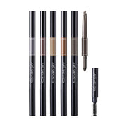 ProtoClinical k-beauty JUNGSAEMMOOL Artist Brow Shader 0.18g soft taupe square beauty graphic on a white background.