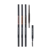 ProtoClinical k-beauty JUNGSAEMMOOL Artist Brow Shader Slim 0.05g slim taupe brow product silhouette on a light background.