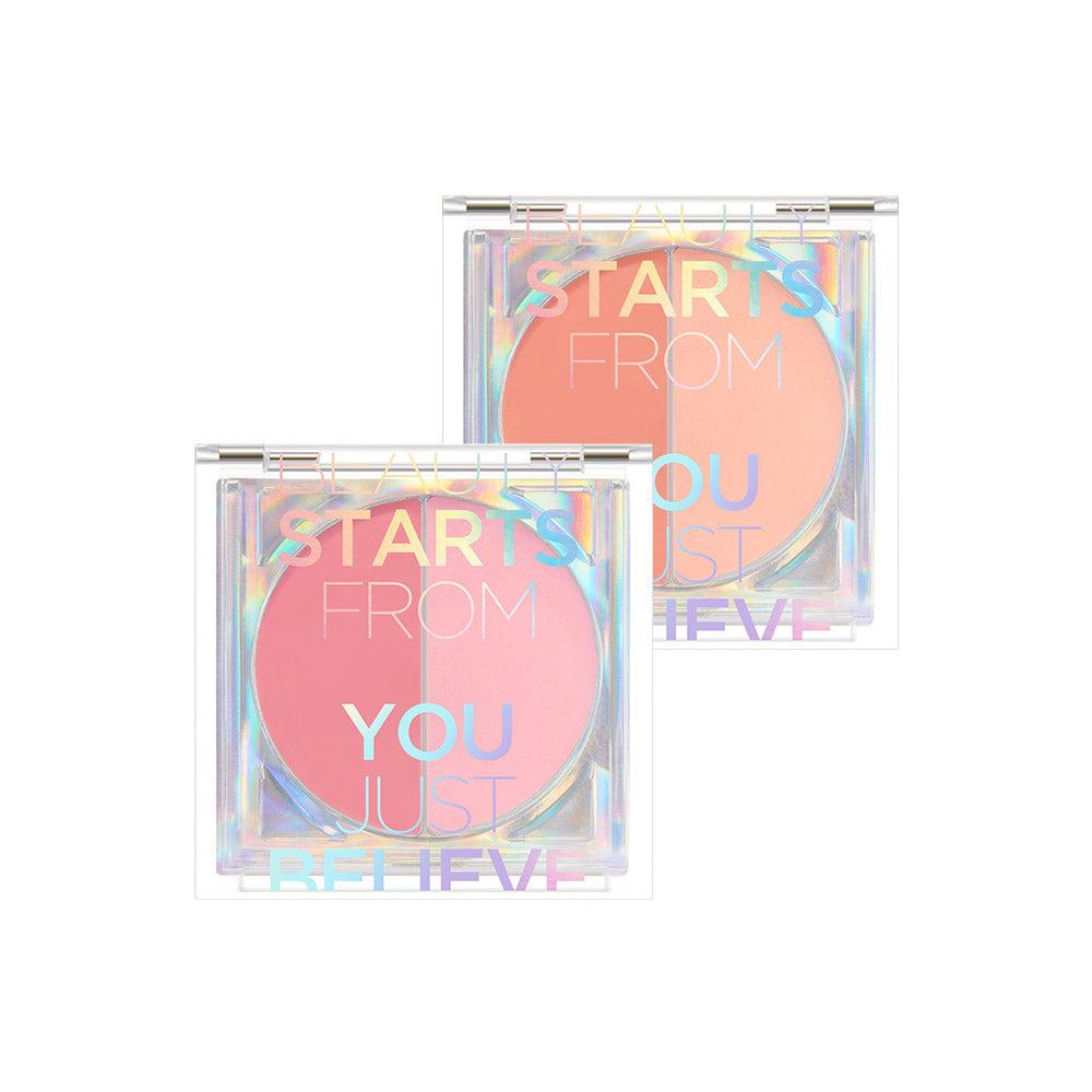ProtoClinical k-beauty JUNGSAEMMOOL Colorpiece Cream Blush 2.6g product packaging on a clean background.