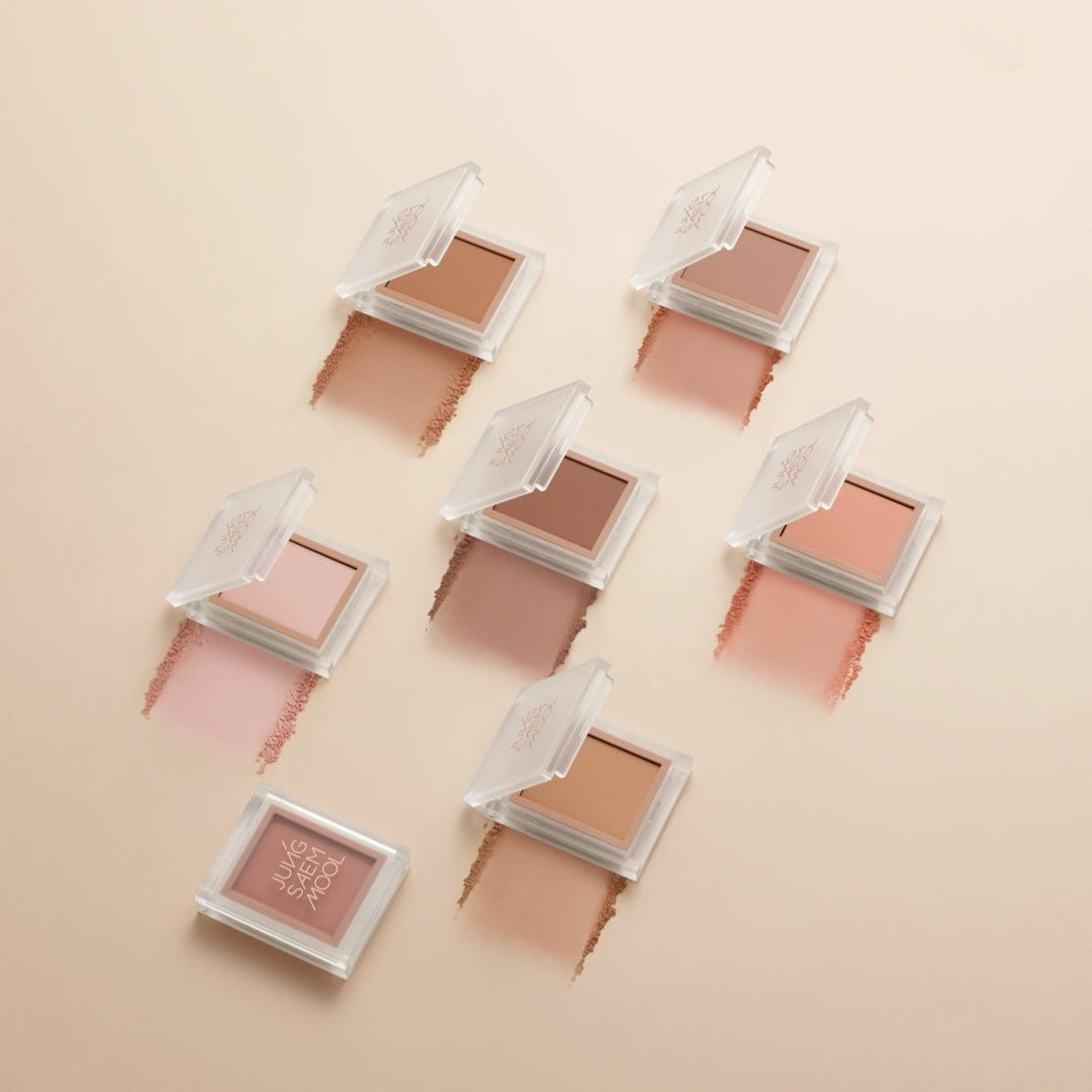 ProtoClinical k-beauty JUNGSAEMMOOL Colorpiece Eye Blender Nude 2.4g product packaging on a clean background.