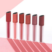 ProtoClinical k-beauty JUNGSAEMMOOL LIP-PRESSION See-Through Tint 4g pink lip tint packshot with a dark taupe top and soft sage side shading on a light background.