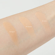 ProtoClinical k-beauty JUNGSAEMMOOL Masterclass Powder Foundation 9.5g shade chart graphic on a clean background.