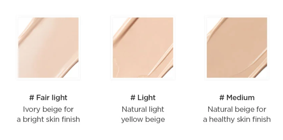JUNGSAEMMOOL Skin Nuder Concealer 6g SPF34/PA++ by ProtoClinical shown in a k-beauty product packaging collage on a clean background.