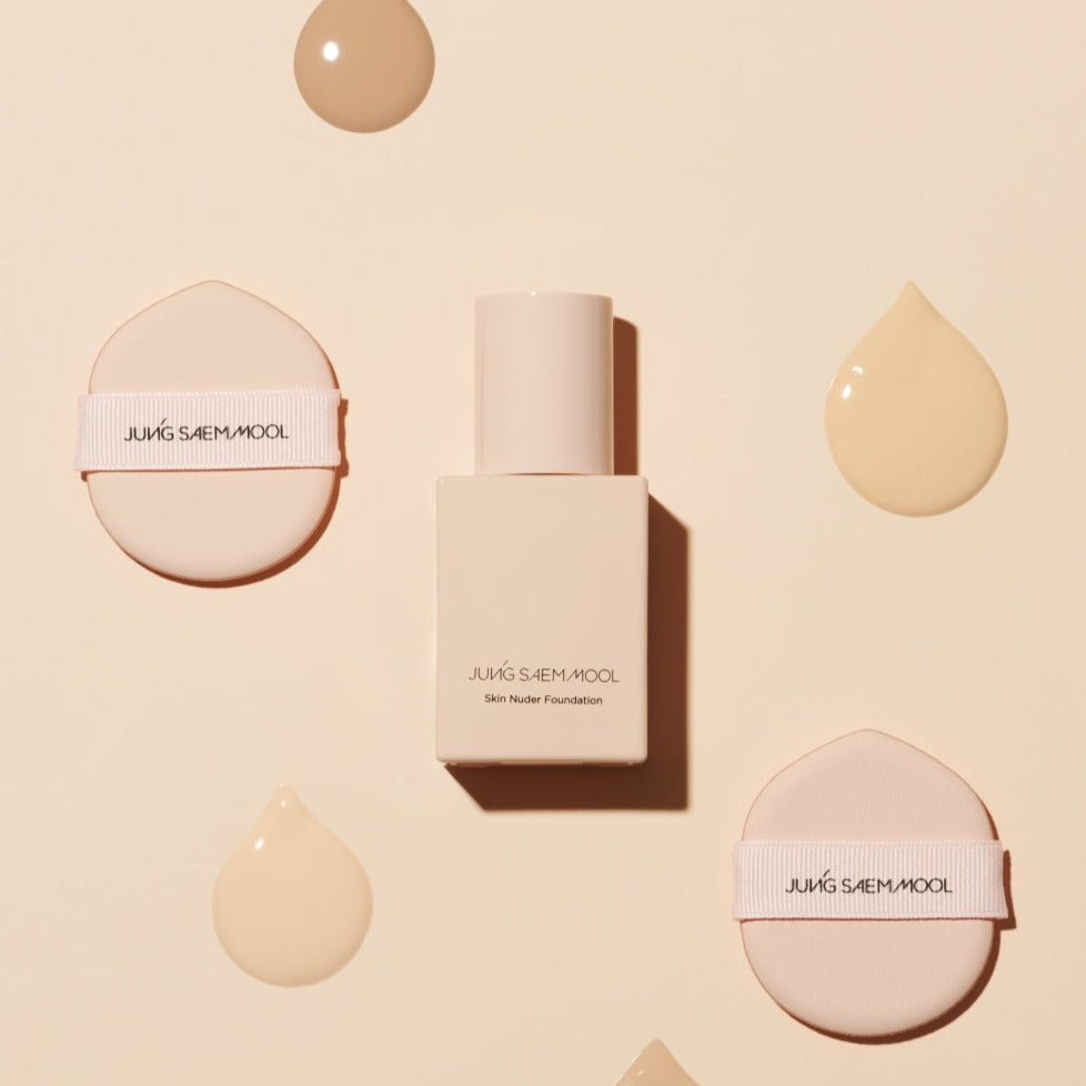 ProtoClinical k-beauty JUNGSAEMMOOL Skin Nuder Foundation 30ml foundation product visual on a light background.
