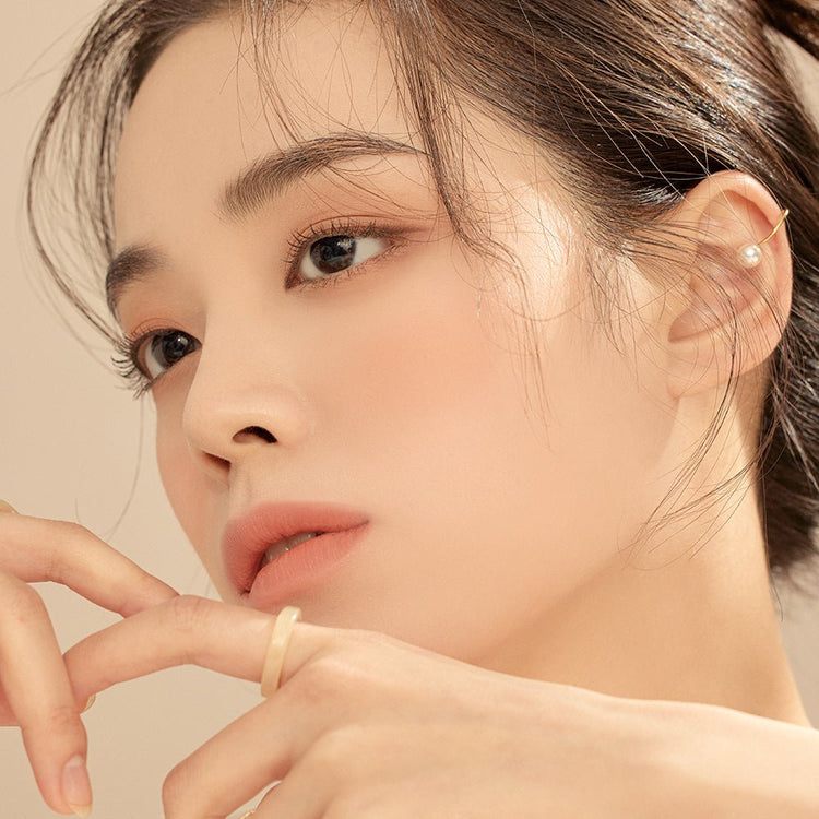 ProtoClinical k-beauty dasique Eyeshadow Palette - 12 Warm Blending shown in warm peach and brown tones on a white background.
