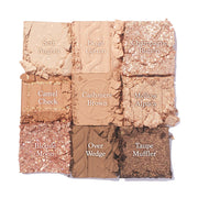 ProtoClinical k-beauty dasique Eyeshadow Palette - 15 Beige Knit shown in soft neutral beige tones on a white background.