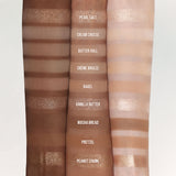 ProtoClinical k-beauty dasique Eyeshadow Palette - 17 Butter Cream shown in warm beige tones on a light background.