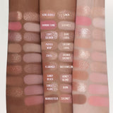 ProtoClinical k-beauty warm brown cosmetic palette silhouette on a light background.