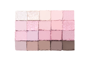 ProtoClinical k-beauty soft pink cosmetic palette silhouette on a light background.