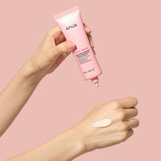 Anua ANUA Peach Niacin UV Tone Up Protection 50ml by ProtoClinical displayed in a close product packshot with peach-toned sunscreen packaging for a k-beauty sun care routine.