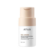 ProtoClinical k-beauty Anua RICE ENZYME BRIGHTENING CLEANSING POWDER 40g single pale cleansing powder package centered upright on a clean white background.