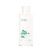 ProtoClinical k-beauty VT Cica Essence Sun 100ml SPF50+/PA++++ pale green product silhouette on a clean light background