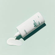 ProtoClinical k-beauty VT Cica Essence Sun 100ml SPF50+/PA++++ gray product silhouette on a soft green and cream background