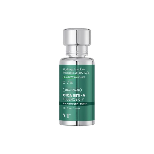 ProtoClinical k-beauty teal beauty product silhouette on a clean light background.
