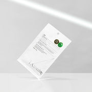 ProtoClinical k-beauty VT TX-toning Special Mask 25g pale sage package with a rounded top centered on a light background with soft mint side accents